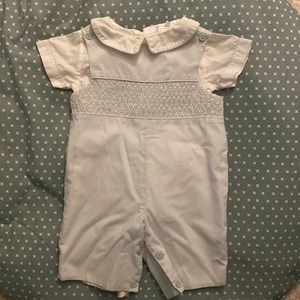 Blue Smocked Jon Jon